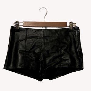 Kovak-Leather Shorts NWOT